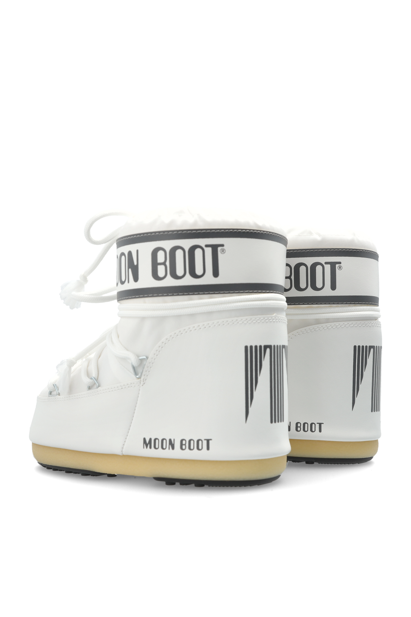 White 'Icon Low Nylon' snow boots Moon Boot Kids - Vitkac Canada